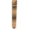 Ekena Millwork Funston Arts & Crafts Smooth Bracket, Western Red Cedar, 5 1/2"W x 34"D x 38"H BKT06X34X38FST03SWR - alternate 3
